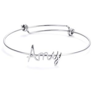 AMY ADJUSTABLE NAME BRACELET  *NWT*✨